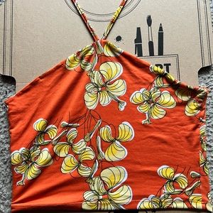 Flower crop top